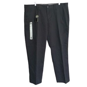 WEATHERPROOF Gray Cargo Pants Flat Front Cotton 42x29